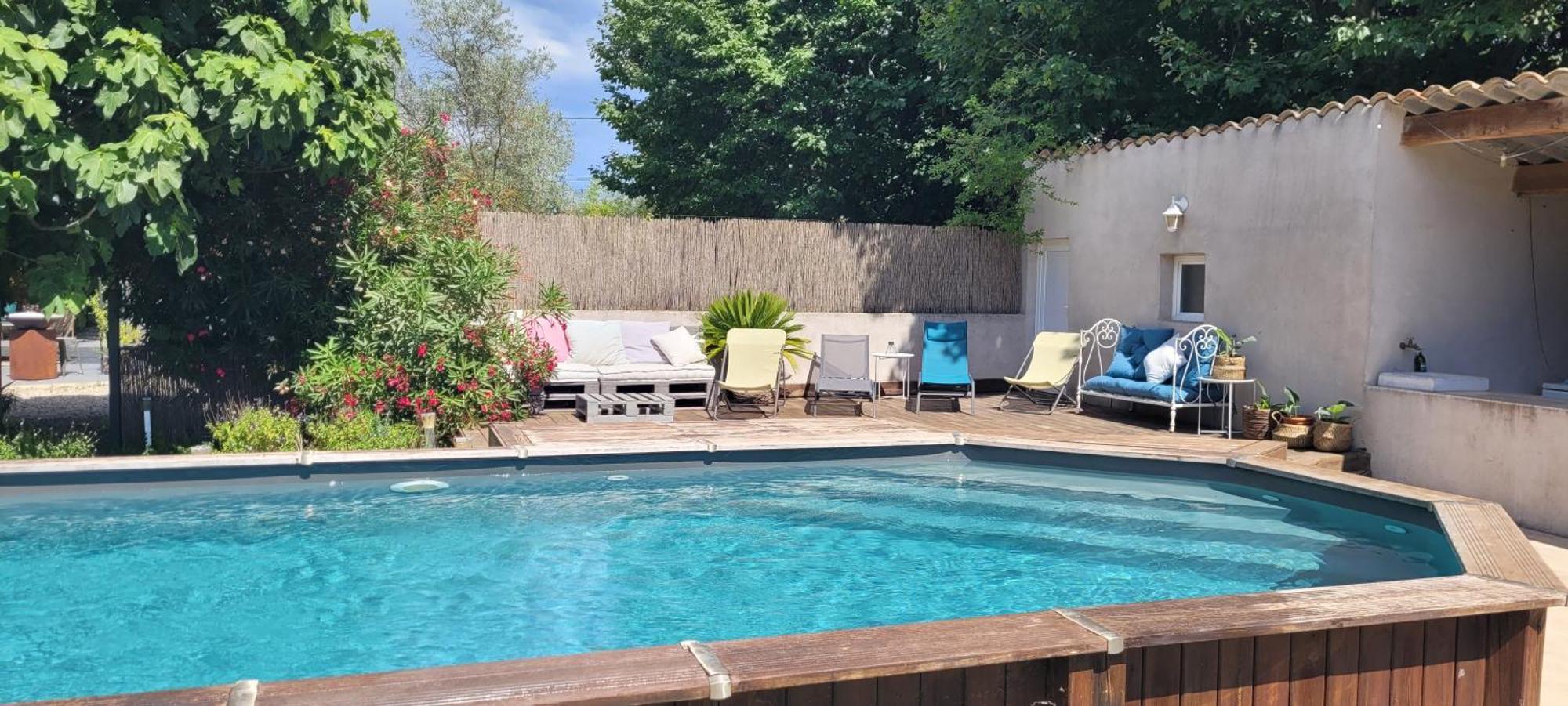 Location Appartement Dans Mas Provencal Monteux Ngoại thất bức ảnh